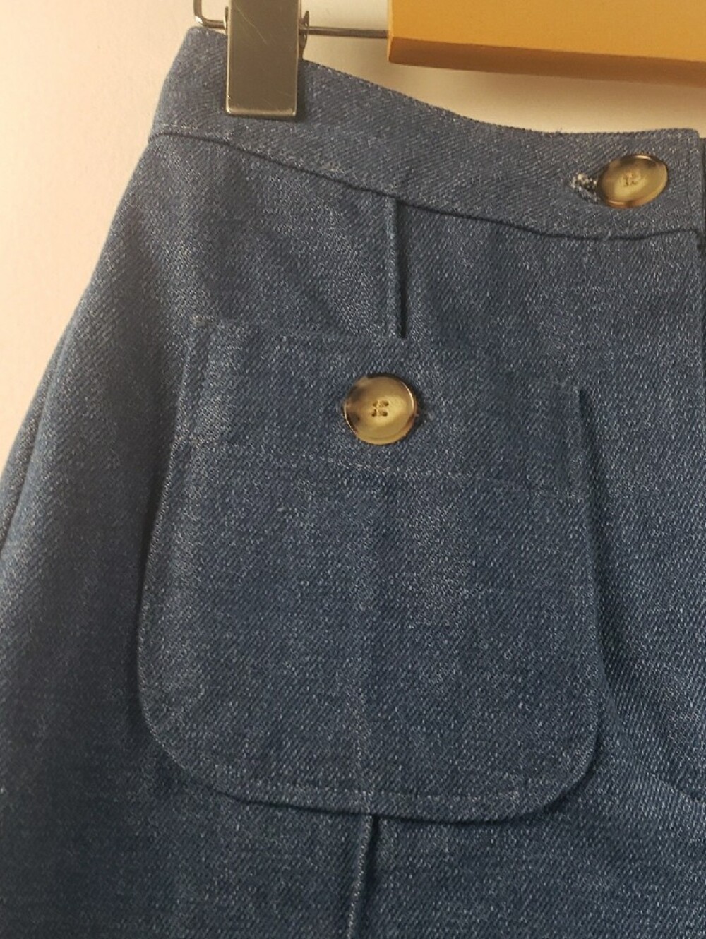 Sezane Emilio trouser in Blue Size Eu 34 Nwot - Picture 3 of 7